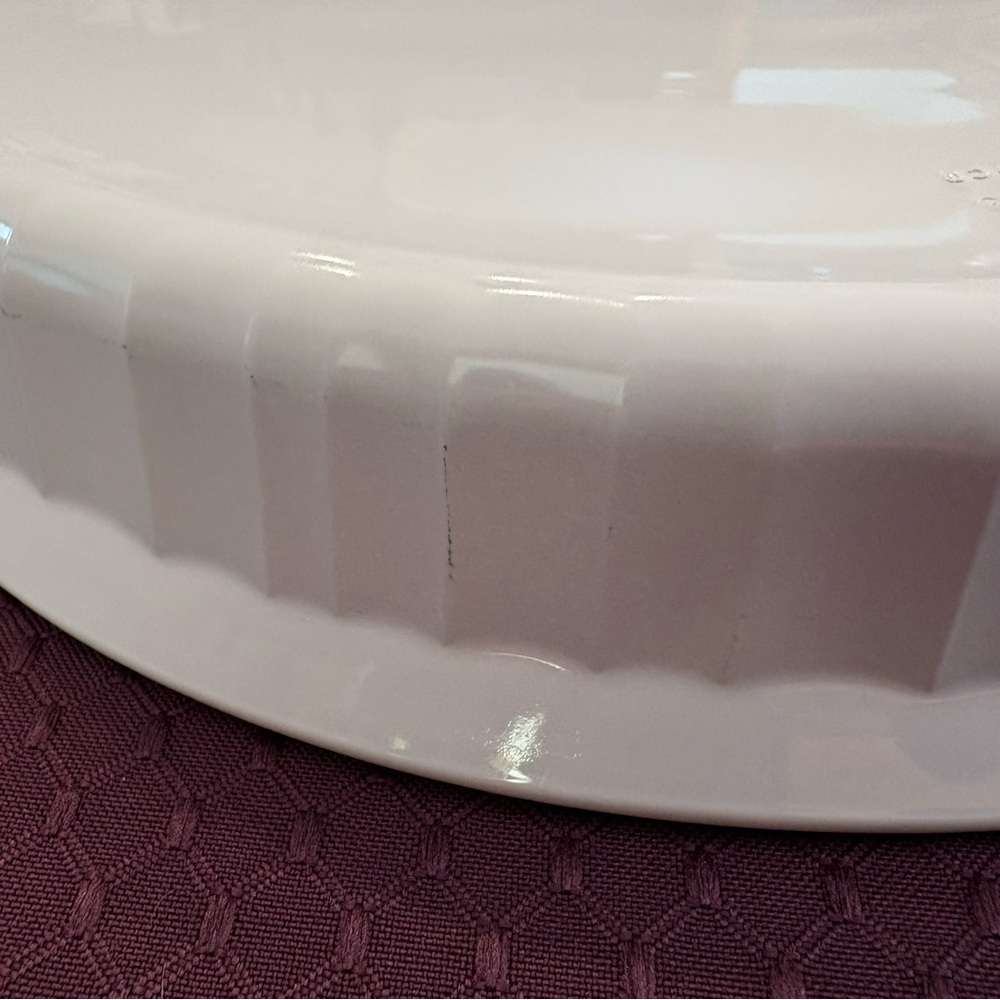 Corning Ware French White Quiche Baking Dish F-3-B, 24cm, 10 Inch Round - Picture 4 of 7